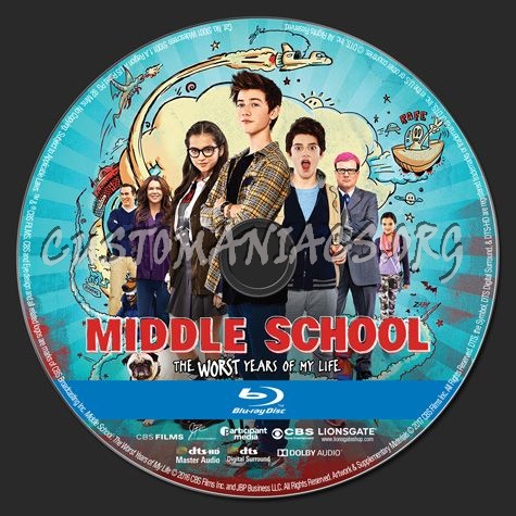 Middle School blu-ray label