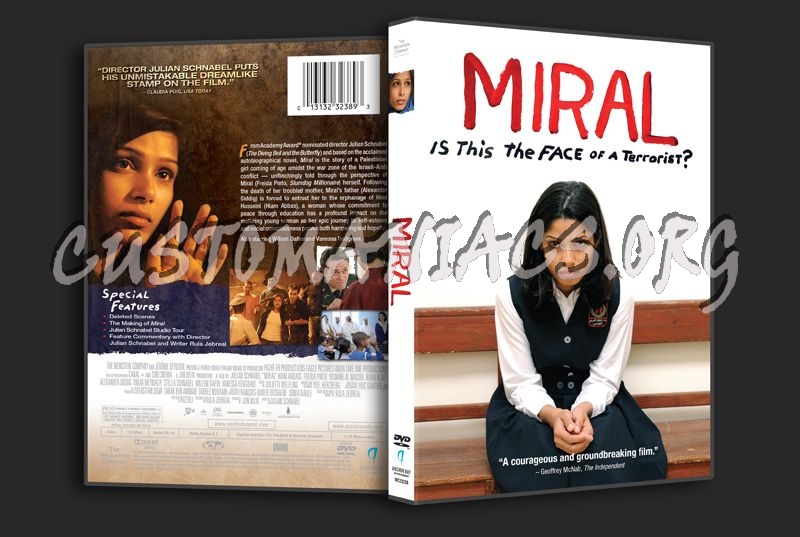 Miral dvd cover