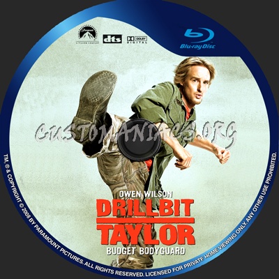 Drillbit Taylor blu-ray label