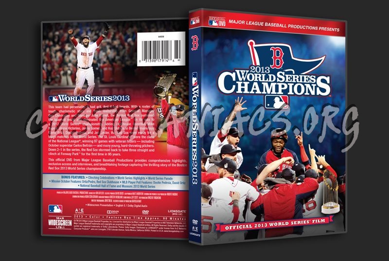 MLB World Series 2013 dvd cover