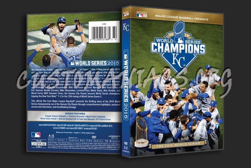 MLB World Series 2015 dvd cover