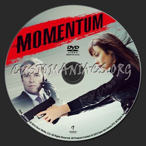 Momentum dvd label