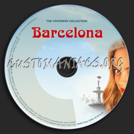 807 - Barcelona dvd label