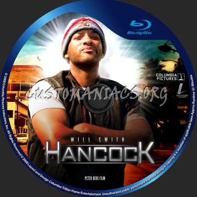 Hancock blu-ray label