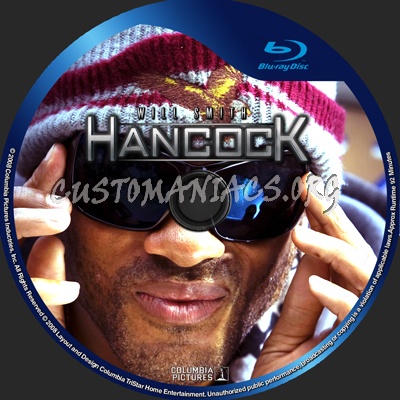 Hancock blu-ray label