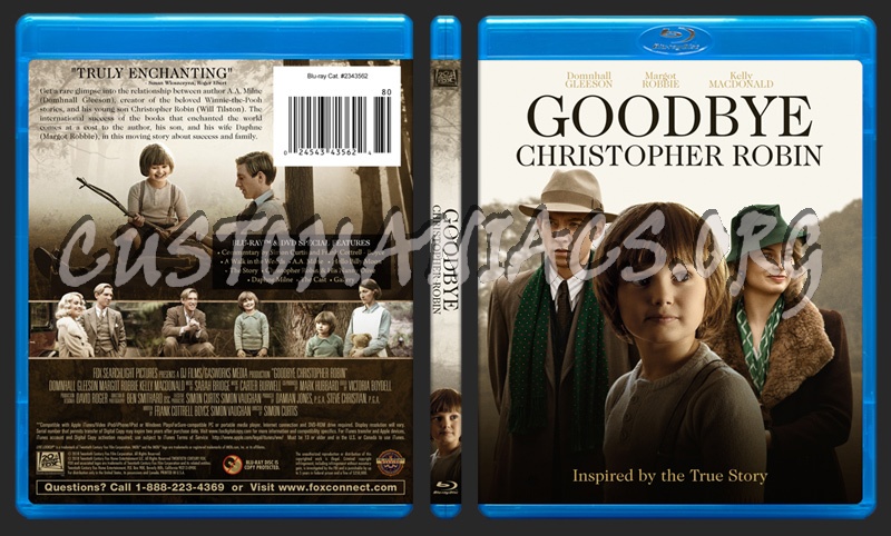 Goodbye Christopher Robin blu-ray cover