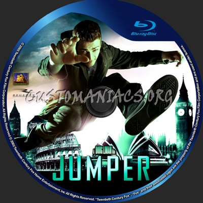 Jumper blu-ray label