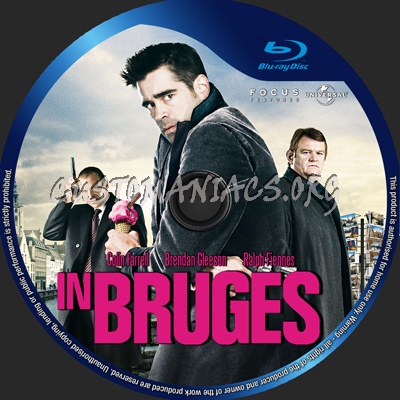 In Bruges blu-ray label