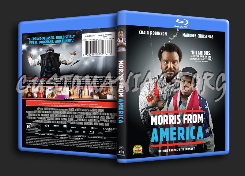 Morris From America blu-ray cover