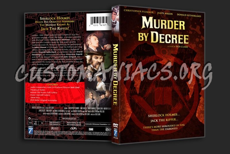 Murder by Decree dvd cover