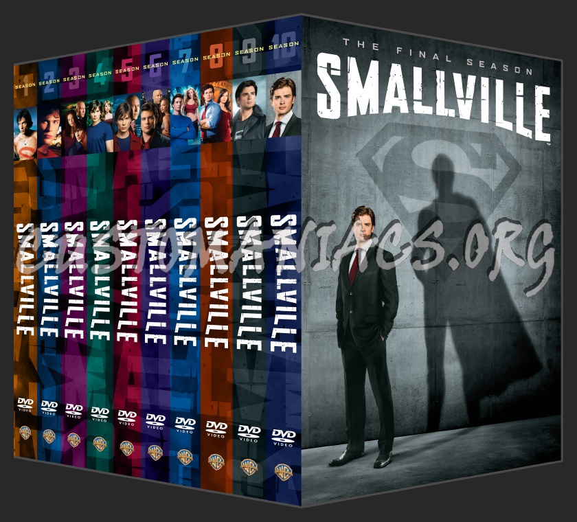 Smallville (Adjusted Spines) dvd cover