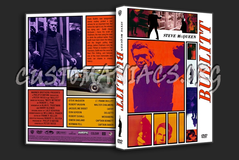 Bullitt dvd cover