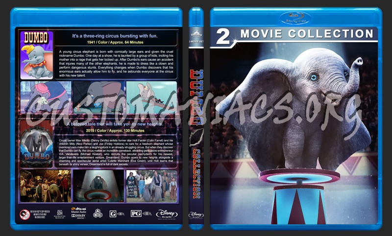 Dumbo Collection blu-ray cover