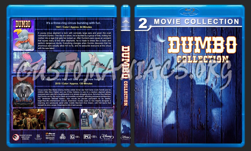 Dumbo Collection blu-ray cover