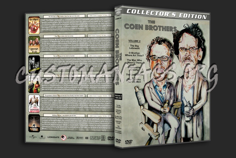 The Coen Brothers Collection - Volume 2 (1998-2007) dvd cover