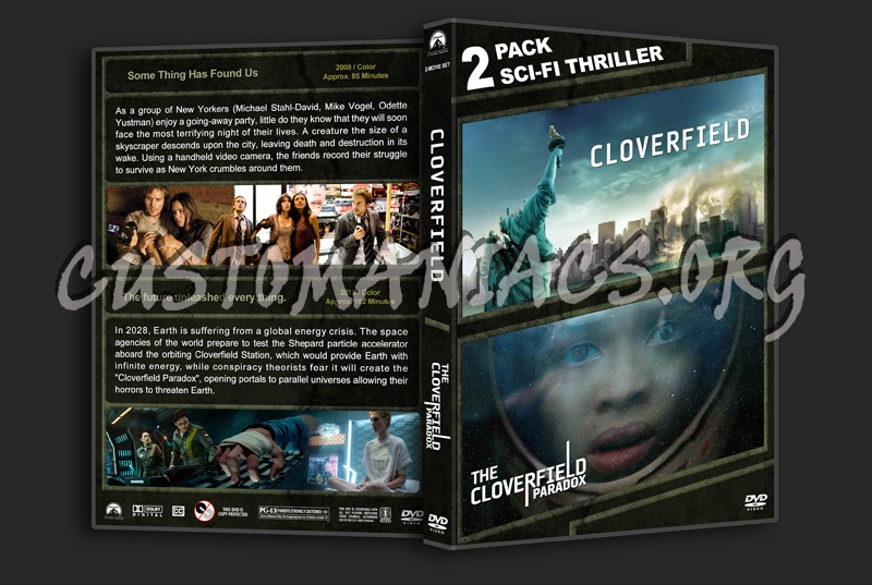Cloverfield Double Feature dvd cover