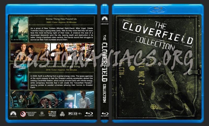 Cloverfield Collection blu-ray cover