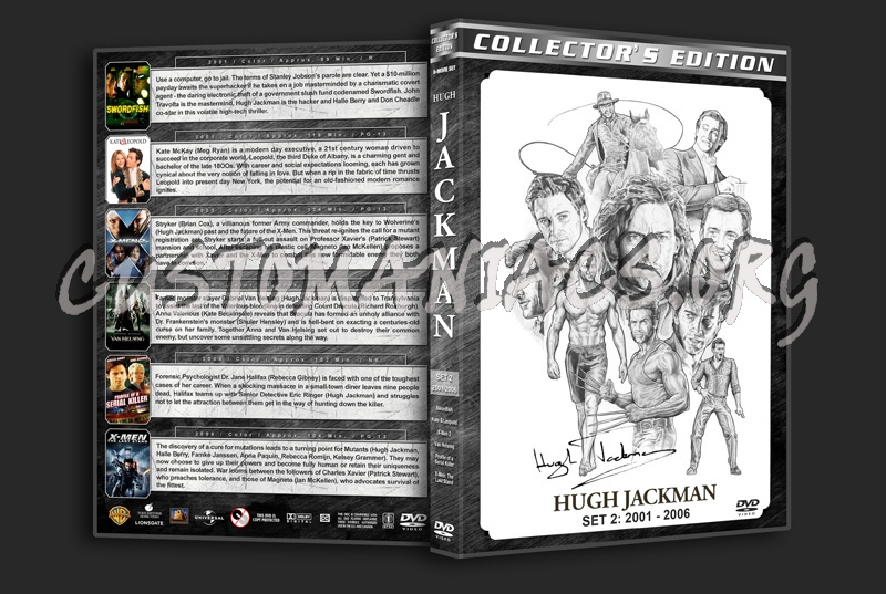 Hugh Jackman Filmography - Set 2 (2001-2006) dvd cover