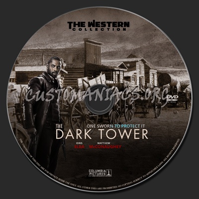 The Dark Tower dvd label