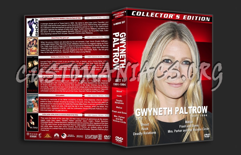 Gwyneth Paltrow Filmography - Set 1 (1991-1994) dvd cover
