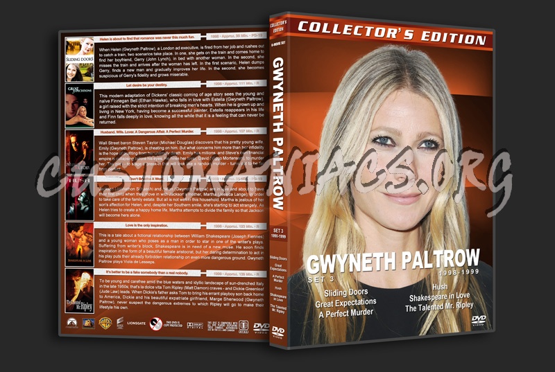 Gwyneth Paltrow Filmography - Set 3 (1998-1999) dvd cover