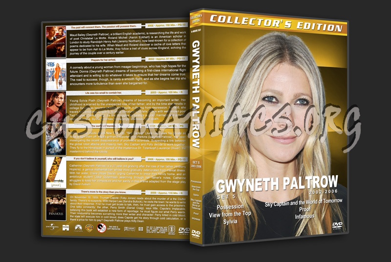 Gwyneth Paltrow Filmography - Set 5 (2002-2006) dvd cover