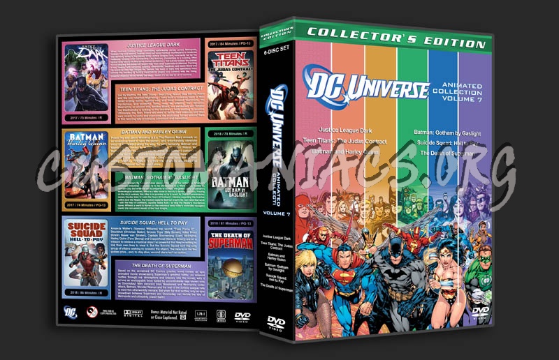 DC Animated Collection - Volume 7 dvd cover