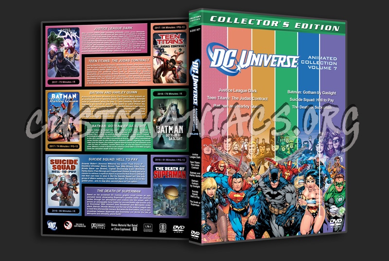 DC Animated Collection - Volume 7 dvd cover