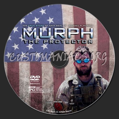 Murph the Protector dvd label