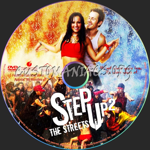 Step Up 2 The Streets dvd label