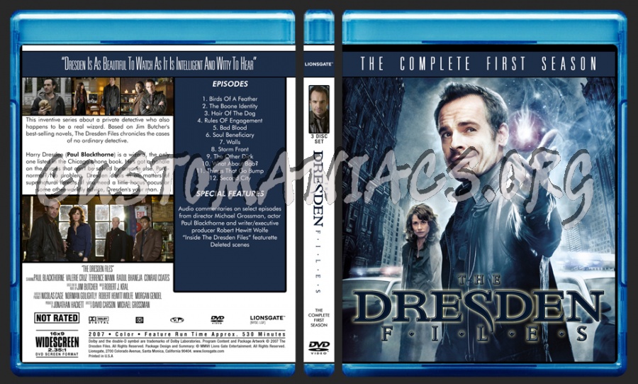 The Dresden Files blu-ray cover