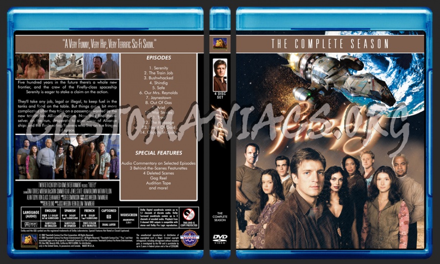 Firefly blu-ray cover