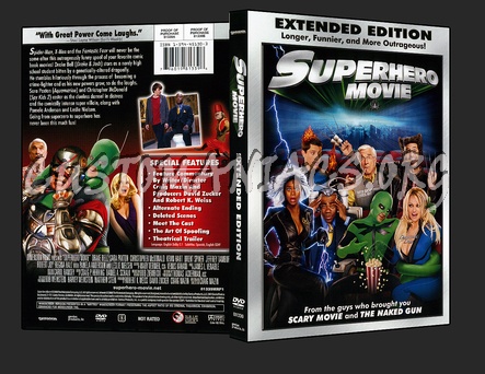 Superhero Movie dvd cover