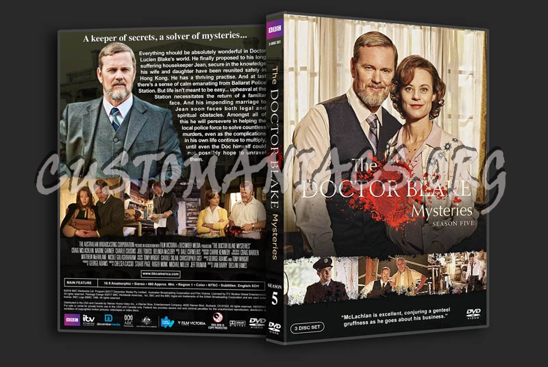 The Doctor Blake Mysteries - Season 5 dvd cover