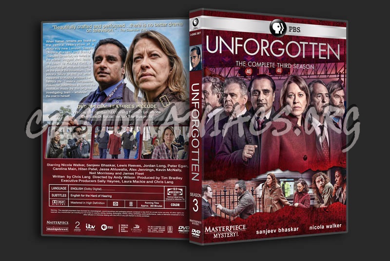 Unforgotten - Season 3 dvd cover