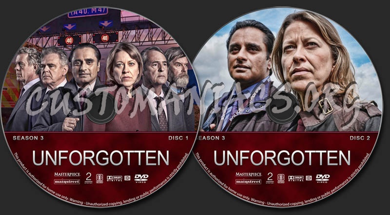 Unforgotten - Season 3 dvd label