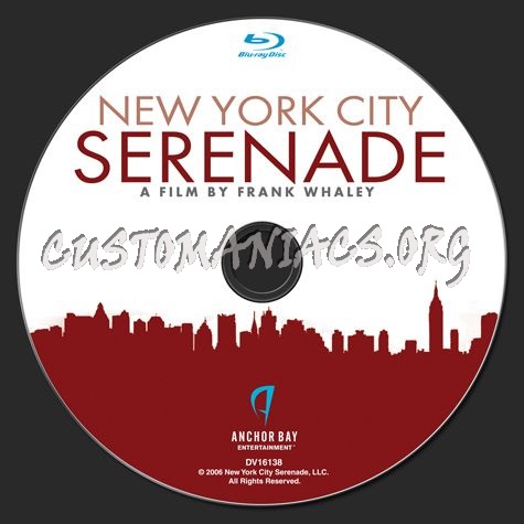 New York City Serenade blu-ray label