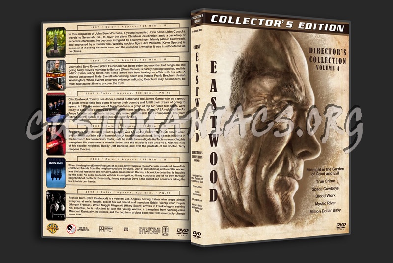 Clint Eastwood: Director's Collection - Volume 4 dvd cover