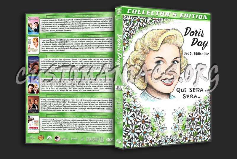 Doris Day Filmography - Set 5 (1959-1962) dvd cover