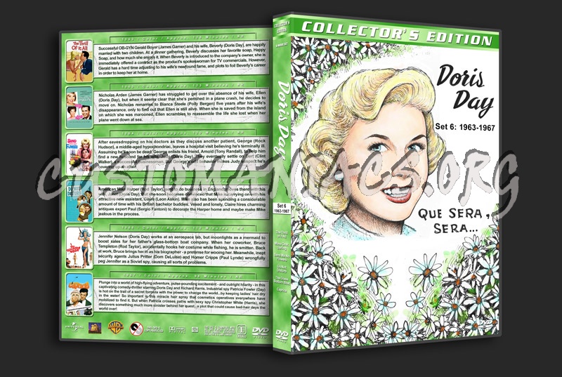 Doris Day Filmography - Set 6 (1963-1967) dvd cover