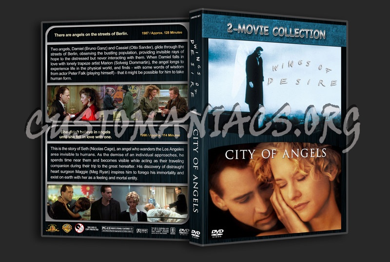 Wings of Desire / City of Angels Double Feature dvd cover