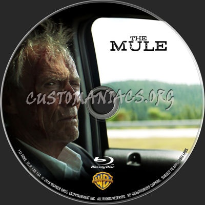 The Mule blu-ray label