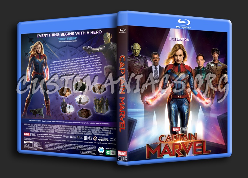 Captain Marvel dvd cover