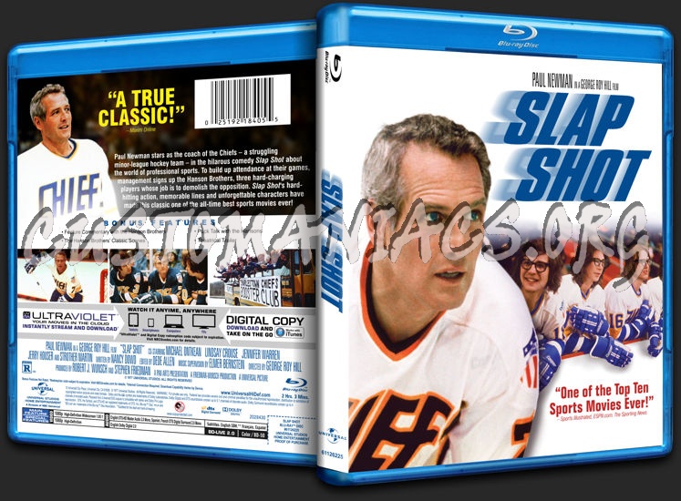 Slap Shot blu-ray cover