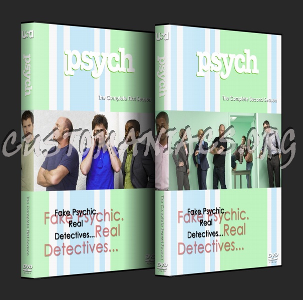 Psych 1 - 2 dvd cover