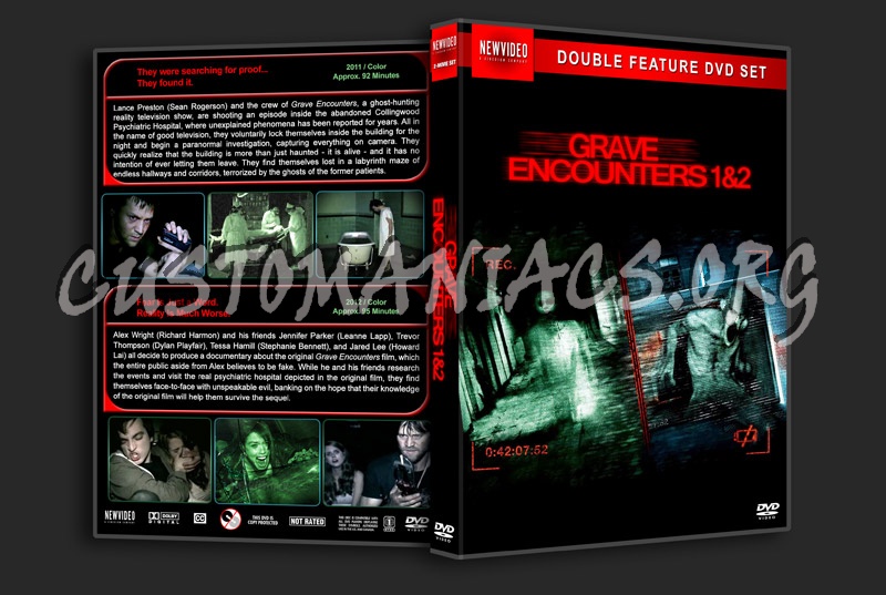 Grave Encounters 1 & 2 dvd cover