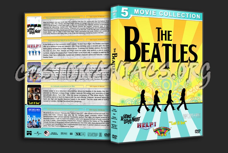 The Beatles Collection (5) dvd cover