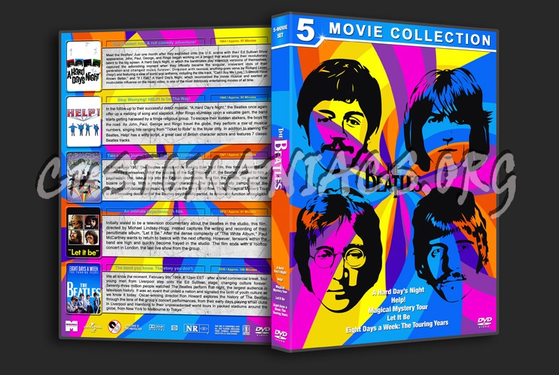 The Beatles Collection (5) dvd cover