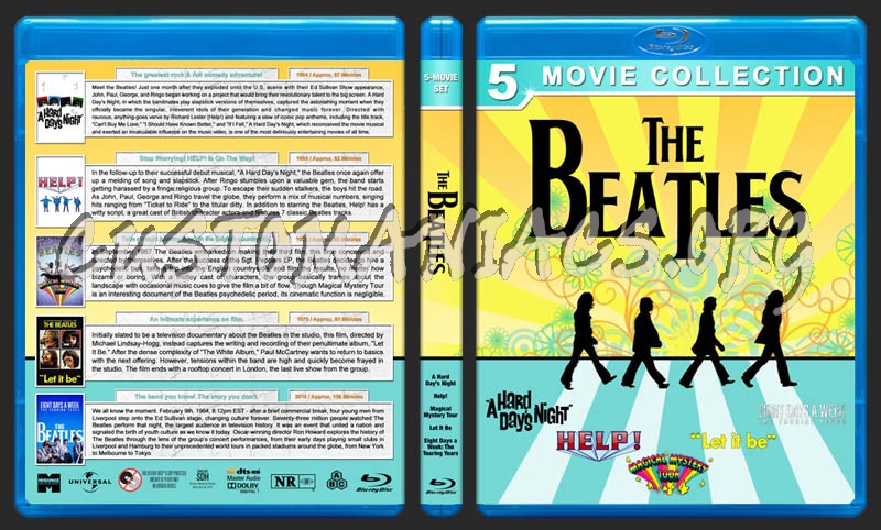 The Beatles Collection (5) blu-ray cover