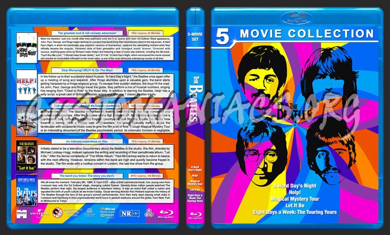 The Beatles Collection (5) blu-ray cover